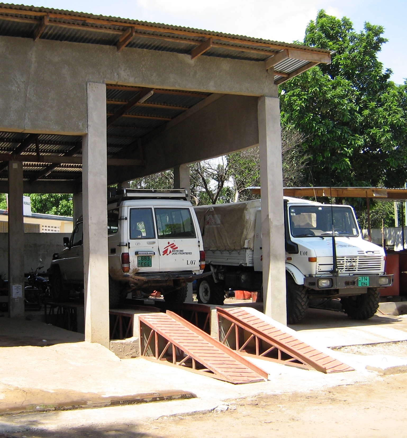 Garage part of a process