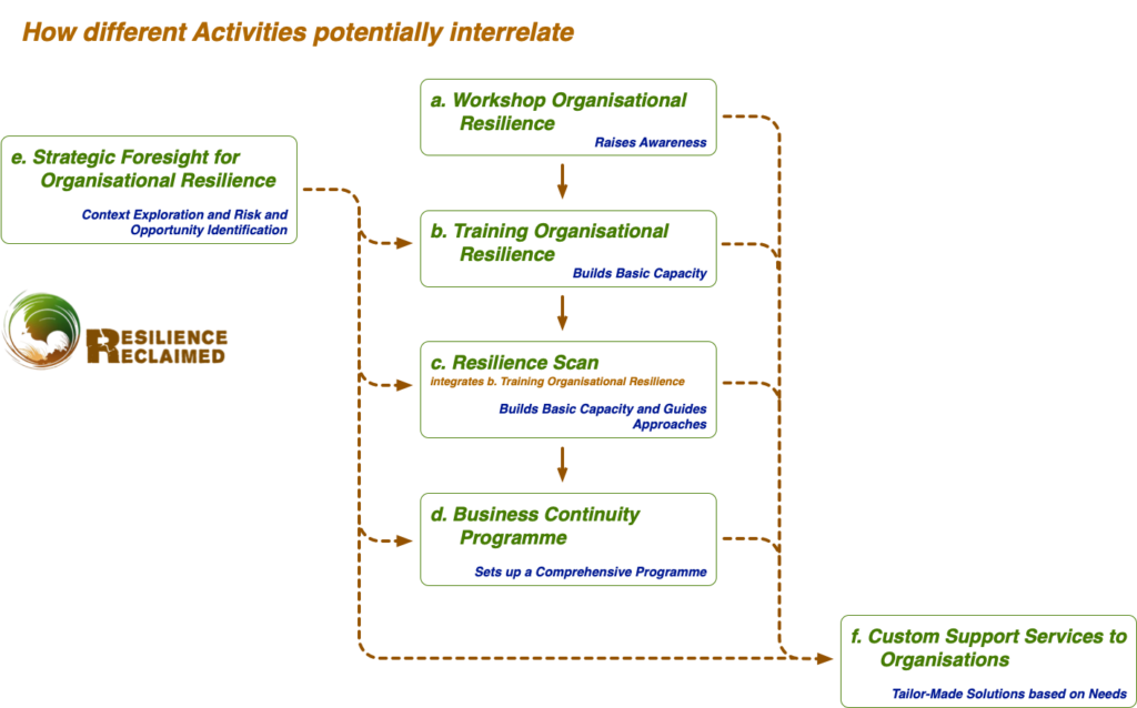 Relation services of Resilience Reclaimed